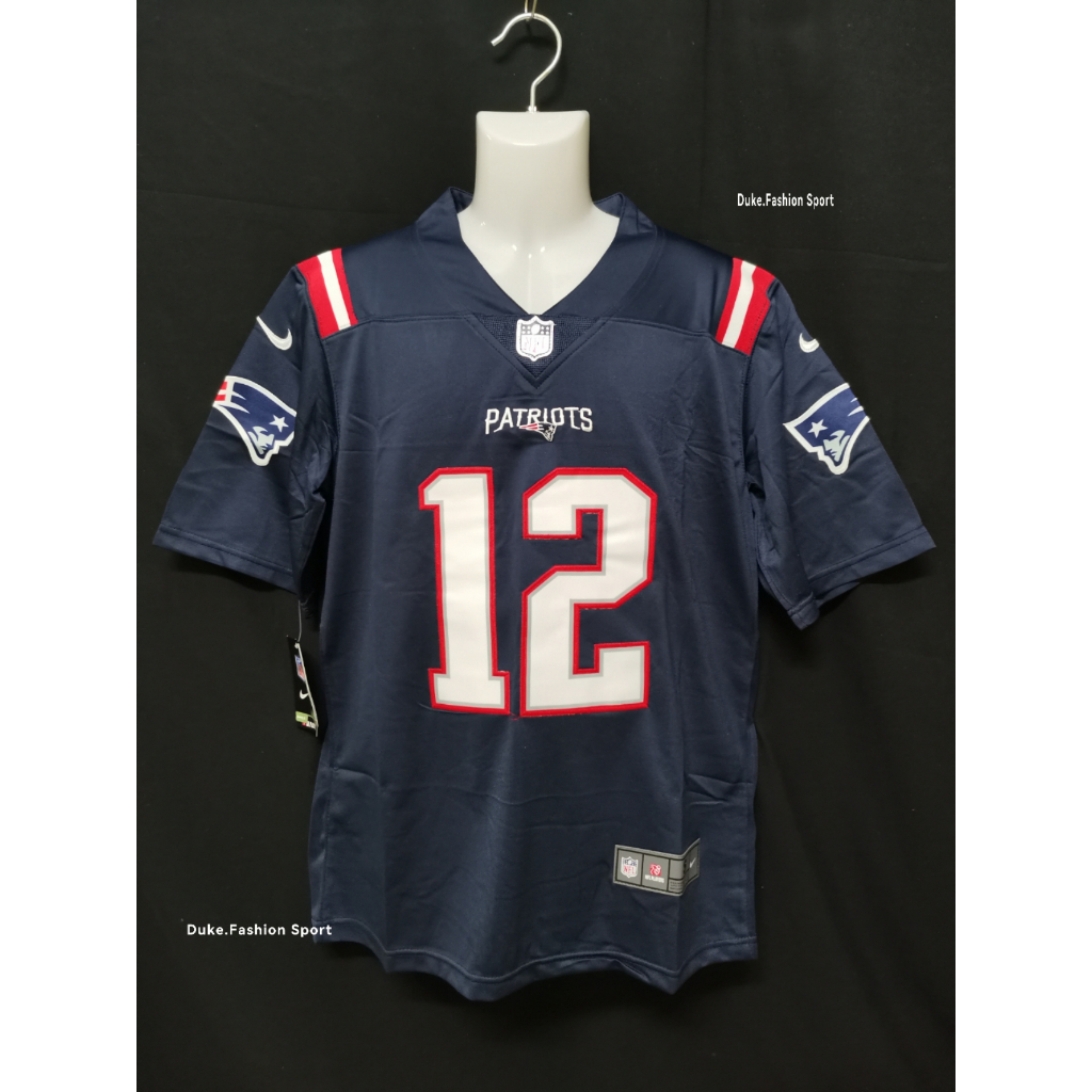 เสื ้ อฟุตบอล Nfl New England Patriots 12 Tom Brady Jersey New England Patriots Tom Brady Football Jersey