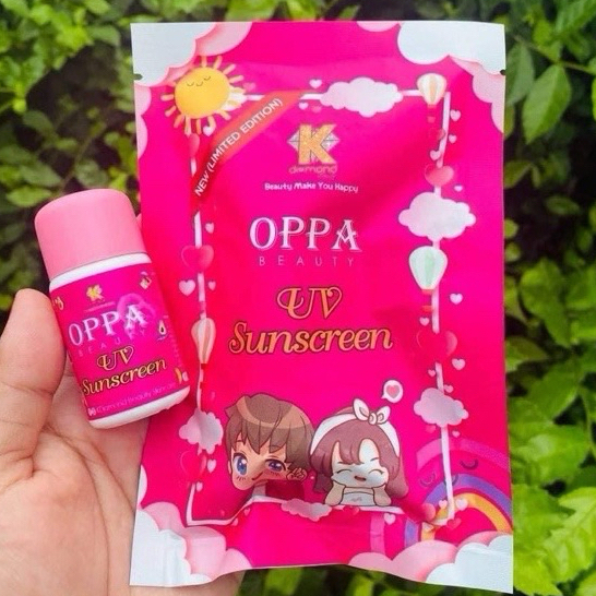 OPPA UV SUNSCREEN 50g / OPPA FACIAL CLEANSER / OPPA / OPPA SPRAY/ มาสคาร่า OPPA