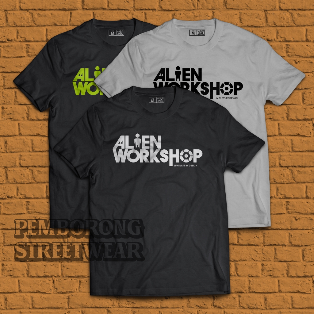 เสื้อยืด 190gsm ยี่ห้อ ALIEN WORKSHOP