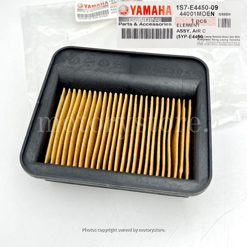 YAMAHA LC135 ELEMENT ASSY AIR CLEANER (5YP) 1S7-E4450-09 ไส้กรองอากาศ HABUK LC 135 YAMAHA
