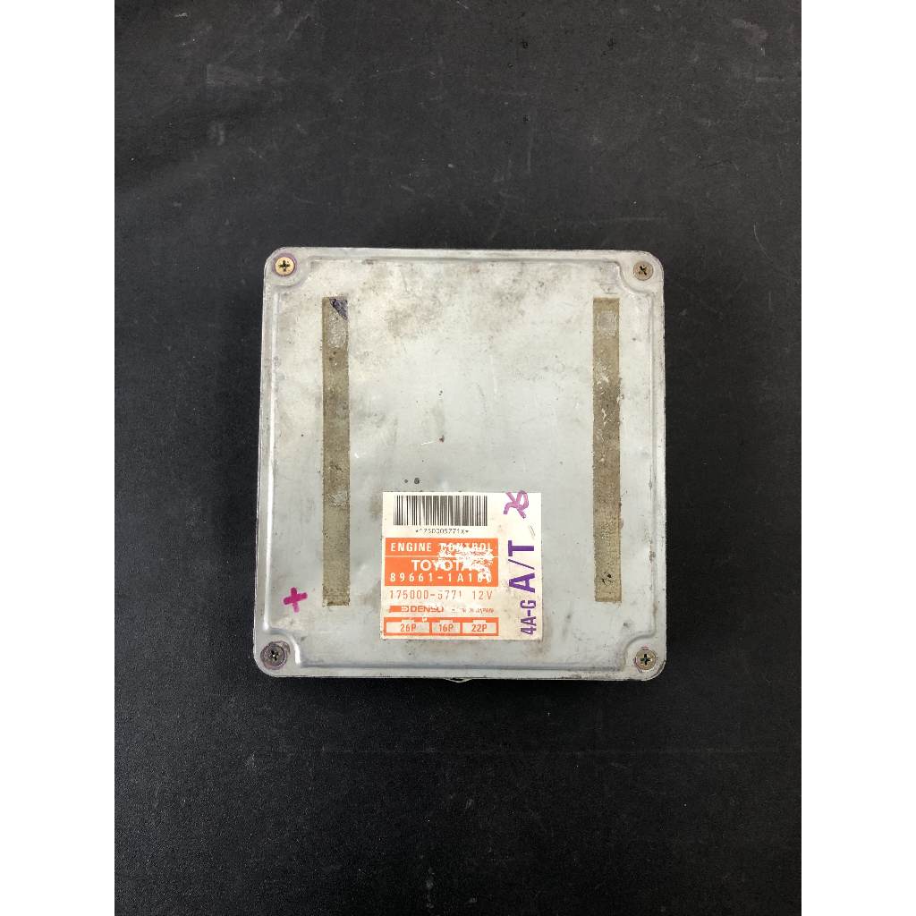 ชุดควบคุมเครื่องยนต์ TOYOTA COROLLA ECU 4A-G AT 89661-1A180 ใช้
