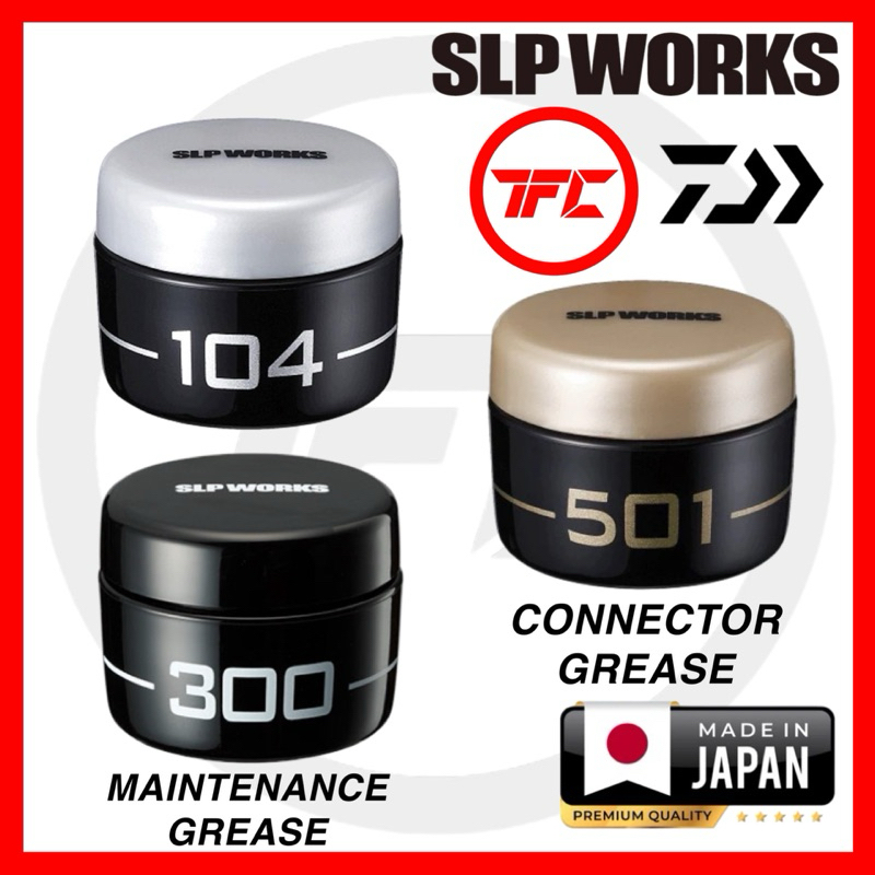 DAIWA SLP WORKS Maintenance & Connector Grease 104 300 501 Performance SLPW บริการญี่ปุ่นชุดซ่อมสําห