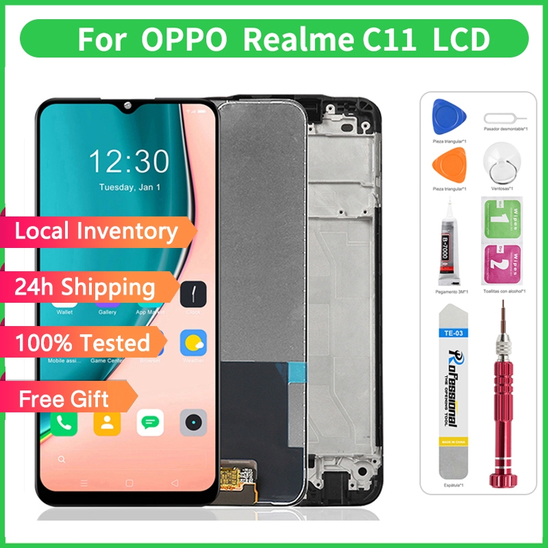 LCD สําหรับ REALME C11 2020 / REALME C12 / REALME C15 / REALME Narzo 20 จอแอลซีดีระบบสัมผัสหน้าจอพร้