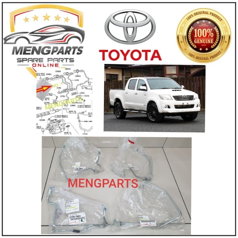TOYOTA HILUX VIGO CHAMP 2.5 2KD 2013Y-2016Y 23701-30060 23702-30060 23703-30060 23754-39055