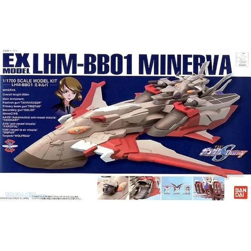BANDAI EX-MODEL EX-26 1/1700 LHM-BB01 MINERVA
