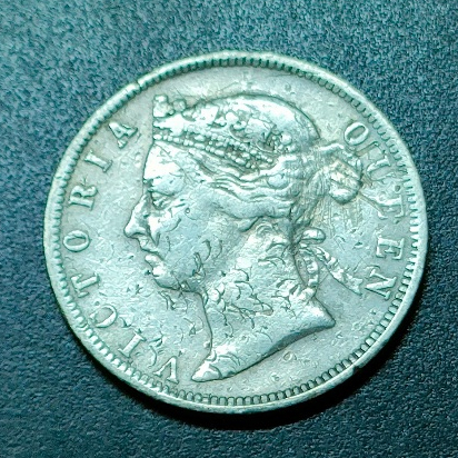 Straits Settlement Queen Victoria 20 Cent 1898