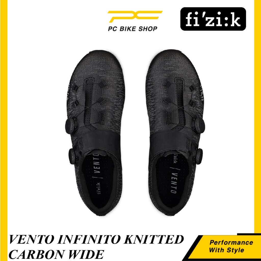 FIZIK VENTO INFINITO KNIT CARBON 2 WIDE CYCLING SHOES