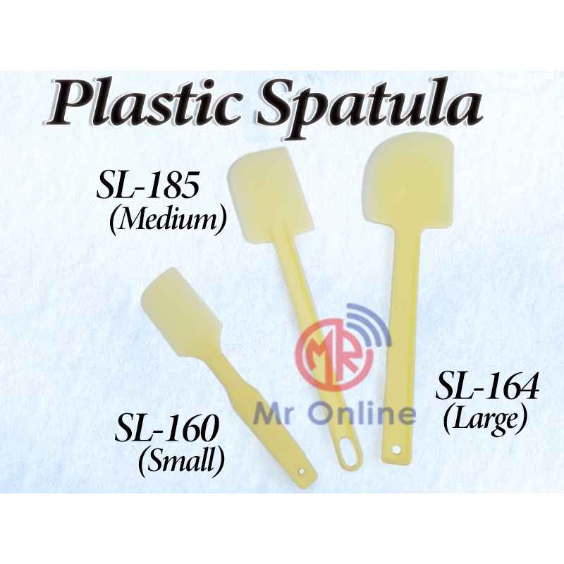 ไม้พายพลาสติกSL-160,SL-164,SL-185/Spatula Scraper/Cream Butter Cake Scraper Mixer Baking Tool/Sudip 