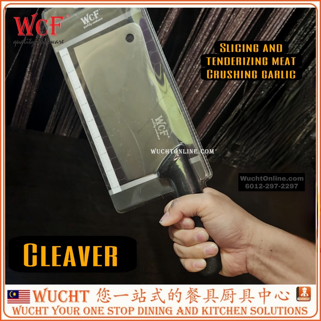 WUCHTWCF มีด Commercial Kitchen WCF Chopper Paring มีด Butcher Boning มีด Pisau Chef WCF 刀 菜刀