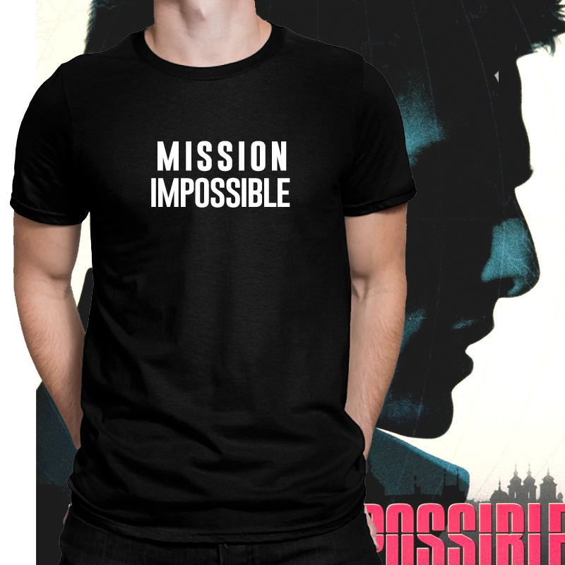 MISSION IMPOSSIBLE ปรับแต่งเสื้อยืด
