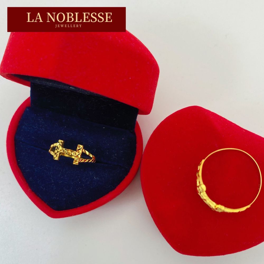 375 Letter H Gold Ring Solid Tulin Tulen Gold Ring Share Budget Bajet Merisik Lasak Resistance