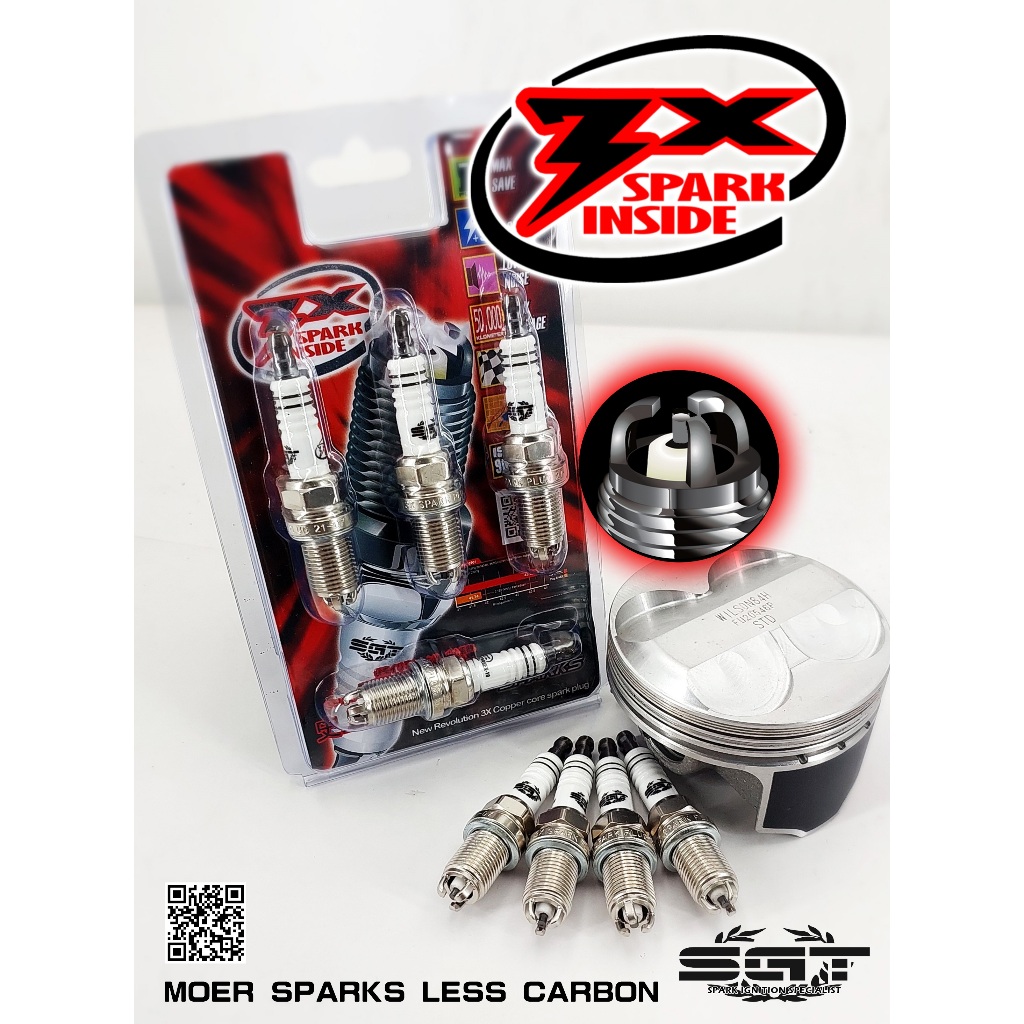 SGT 3X SPARK PLUG BMW 3 SERIES E36 E46 5 SERIES E34 E39 E60 6S E63 E64 M5 X3 X5 Z3 Z4 BCPR6EX