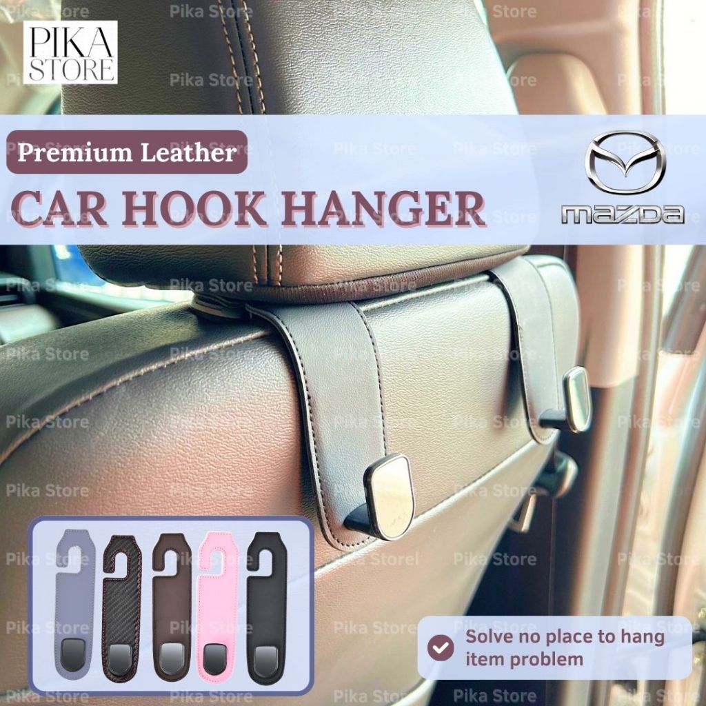 Mazda รถตะขอแขวนหนังรถแขวน MAZDA CX30 CX 8 CX 3 CX 5 อุปกรณ์เสริม Hook Kereta 汽车挂钩