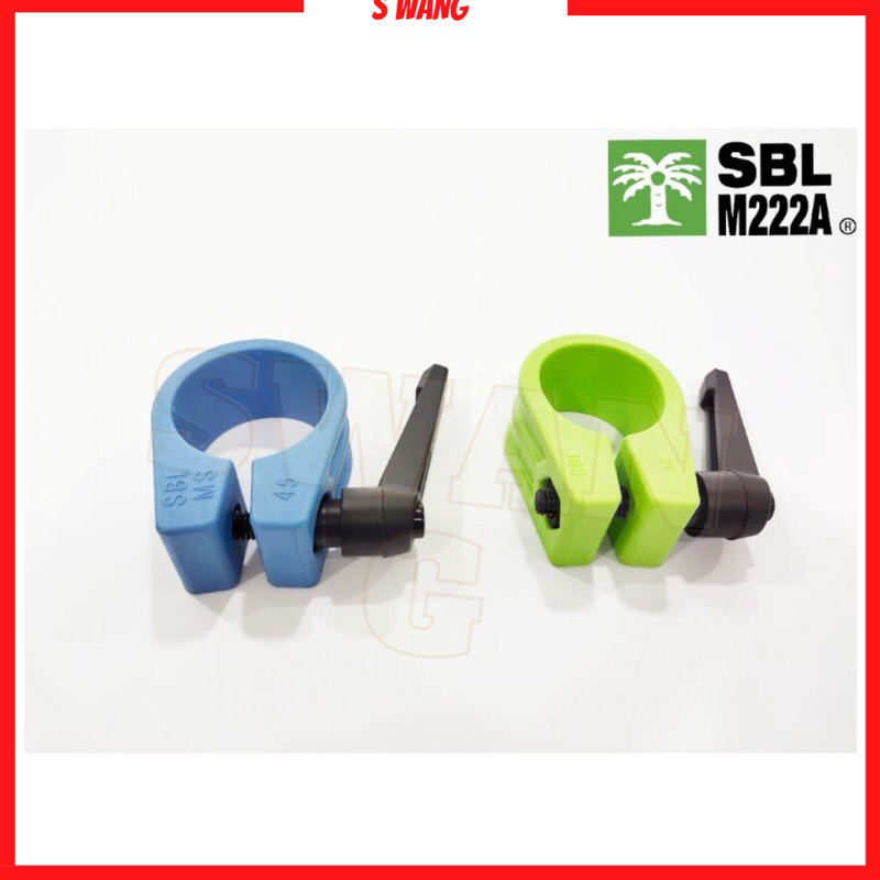 Sbl M222A แคลมป์เสาไนลอนพร้อมที่จับปรับได้ (Type A)/Klem galah/Klip(Alat pertanian/Agriculture tools