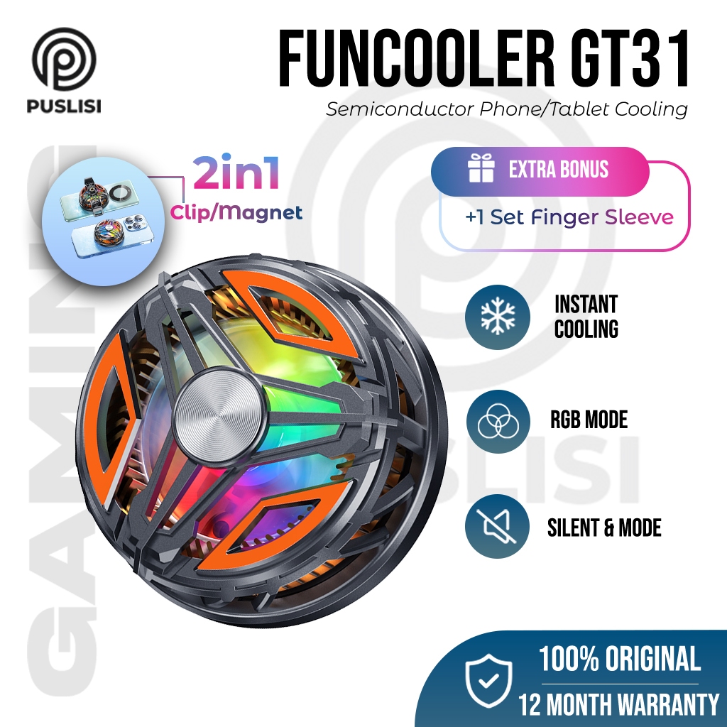 GT31 Magnetic Phone Cooler 15W