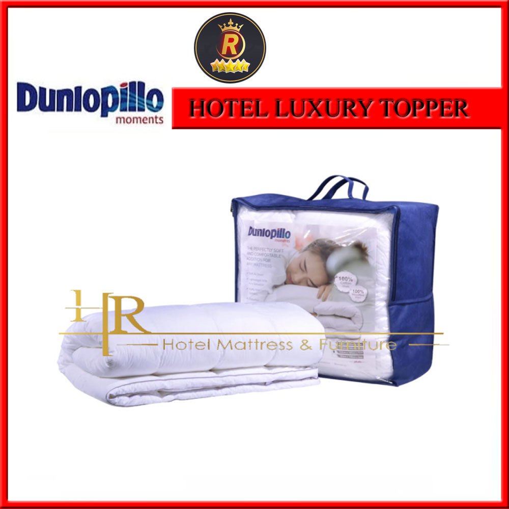 Dunlopillo Hotel Luxury Premium ที่นอน Topper HR Home Delivery