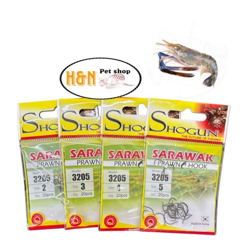 MATA Shogun Sarawak Prawn Hook 3205