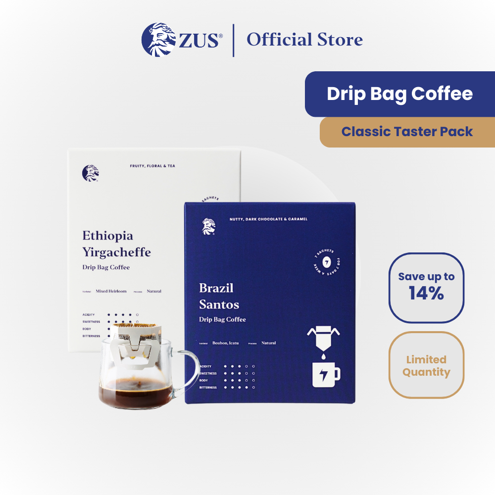 ZUS Drip Bag Coffee - Classic Taster Pack