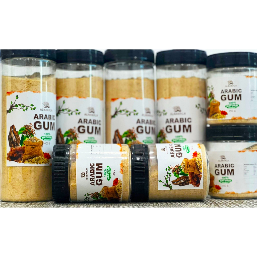 หมากฝรั่งอาหรับผงหมากฝรั่ง Segera จาก Sudan 150GM/400 GM