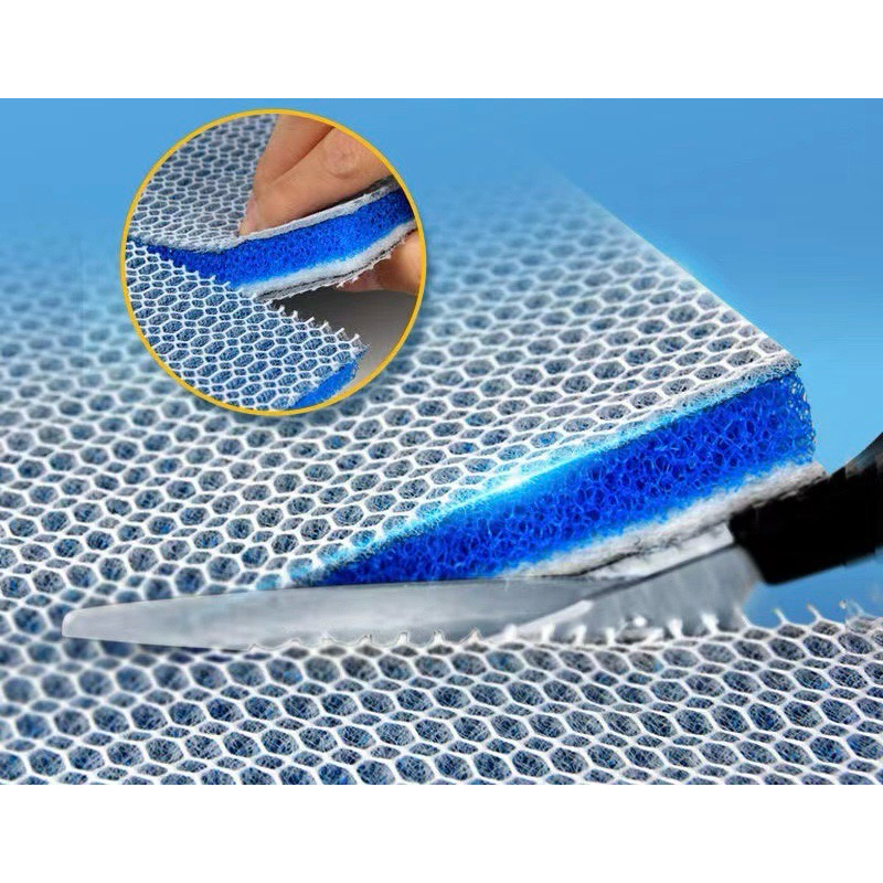 AQUARIUM FILTER WOOL 8D & 9D FILTER SPONGE KAPAS AKUARIUM FILTER SPAM