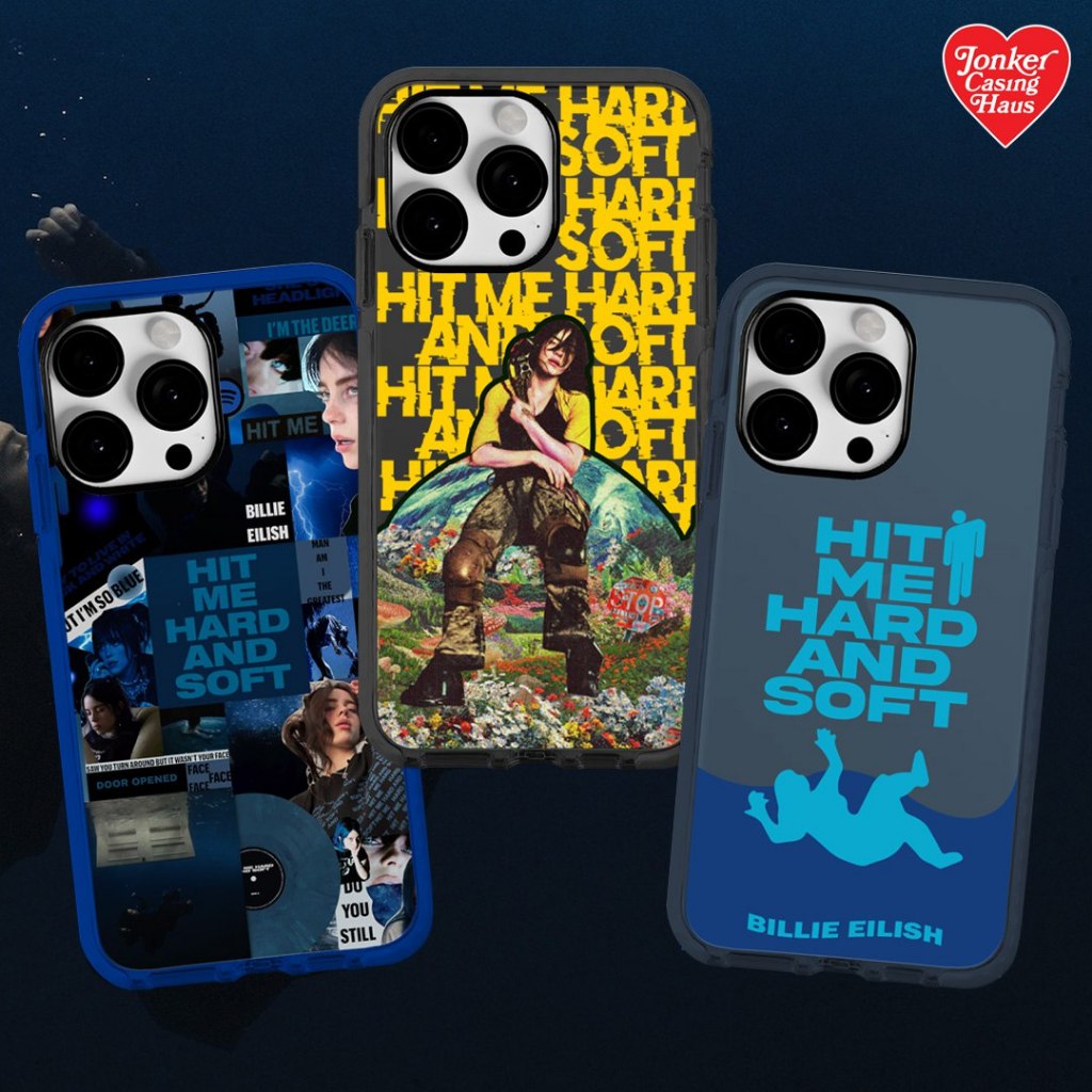 Hit ME HARD AND SOFT Bumper Neon Case Casing IP 6 ถึง 15 PRO MAX