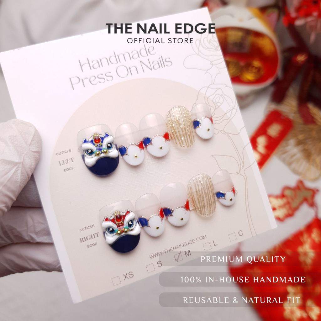TheNailEdge Premium Handmade Press-On Nails - T005