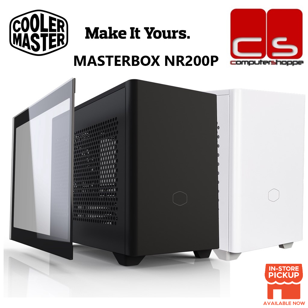 เคส Cooler Master MASTERBOX NR200P Mini-ITX - สีดํา/ขาว