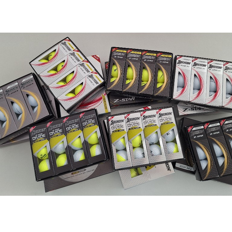 ลูกกอล์ฟ Srixon Z Star Series 2 โหล - Z Star , Z Star XV , Diamond , แบ่ง