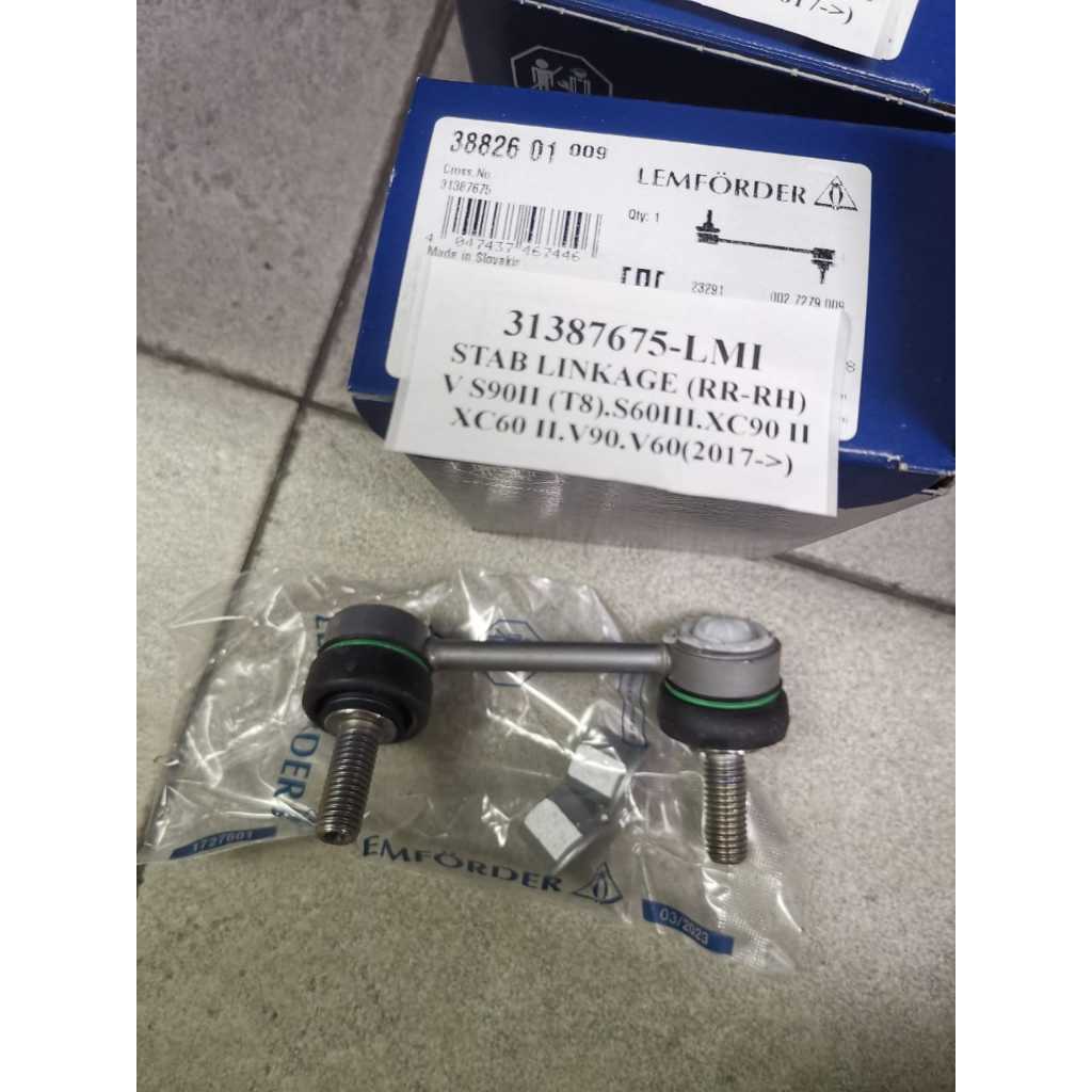 XC90 II / XC60 II / V90 II / S90 II -T8(1PC) STABILISER LINKAGE ROD -OEM LEMFORDER /SKF SUSPENSION