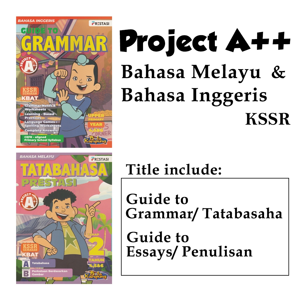 KSSR ACTIVITY BOOK PRESENTATION - PROJECT A++ (MALAY / ENGLISH) (YEARS 4, 5 & 6) (2024)