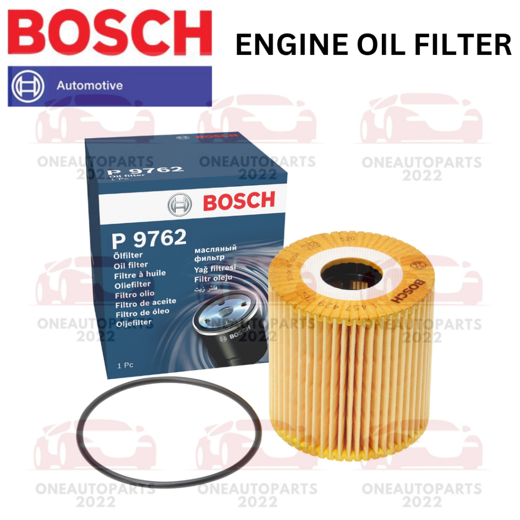 BOSCH กรองน้ํามันเครื่อง VOLVO S40 (VS) mk1 2.0T v40 1.9 LPT S60 (RS) 2.0T S70 (LS) 2.0T S80 2.0T V7
