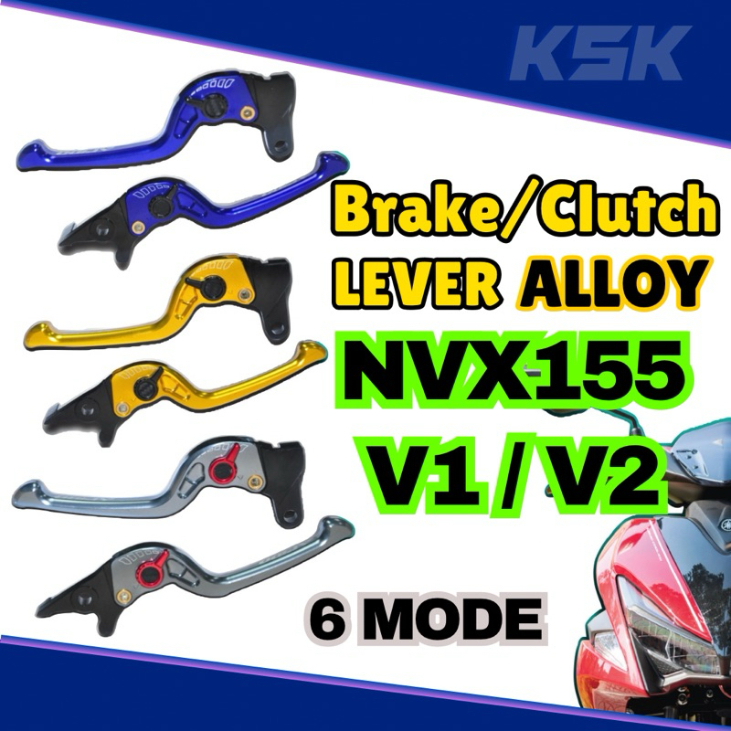 YAMAHA NVX155 V1 NVX155 V2 เบรค LEVER ALLOY APIDO เบรคคลัทช์ LEVER ADJUSTABLE NVX NVX155