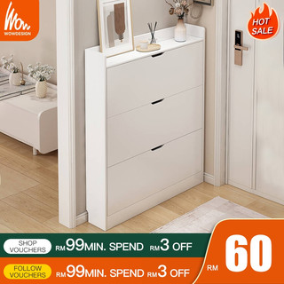 Shoe Rack Shoe Cabinet Large Capacity Almari Kasut Bertutup Rak Kasut Kabinet Kasut Bertutup Multi-layer Shoe Rack