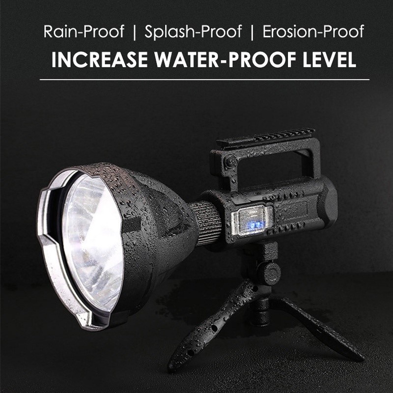 ไฟฉาย LED ทรงพลังแบบพกพา XHP50
