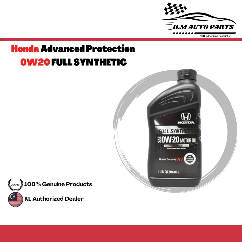 Honda 0W-20 Full Synthetic Advanced Protection 946ML