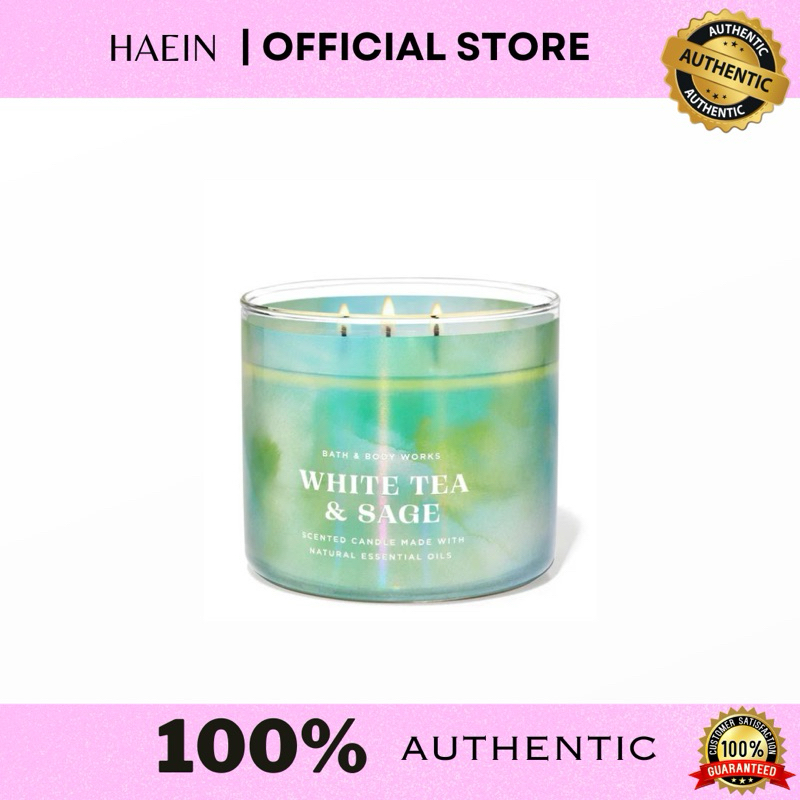 B1B1 D0UBLE Y0U Candle ชาขาวและเสจ | & ของแท้