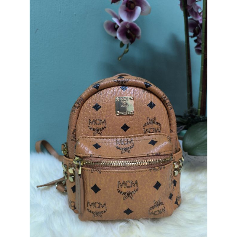 Bundle Bag Prelove Used like Bag MCM Cross Body Bag Mini bagpack