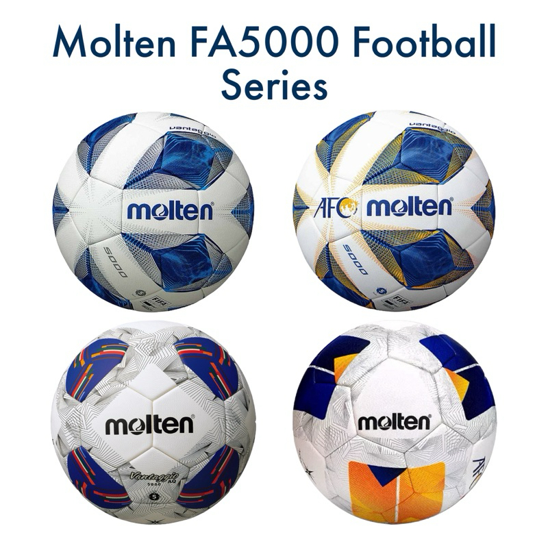 Molten Football F5A5000 / F5A5000-A / F5N5000-A / F5N5000-AA!! ️ฟุตบอลทัวร์นาเมนต์🔥ฟีฟ่าคุณภาพ PRO🔥