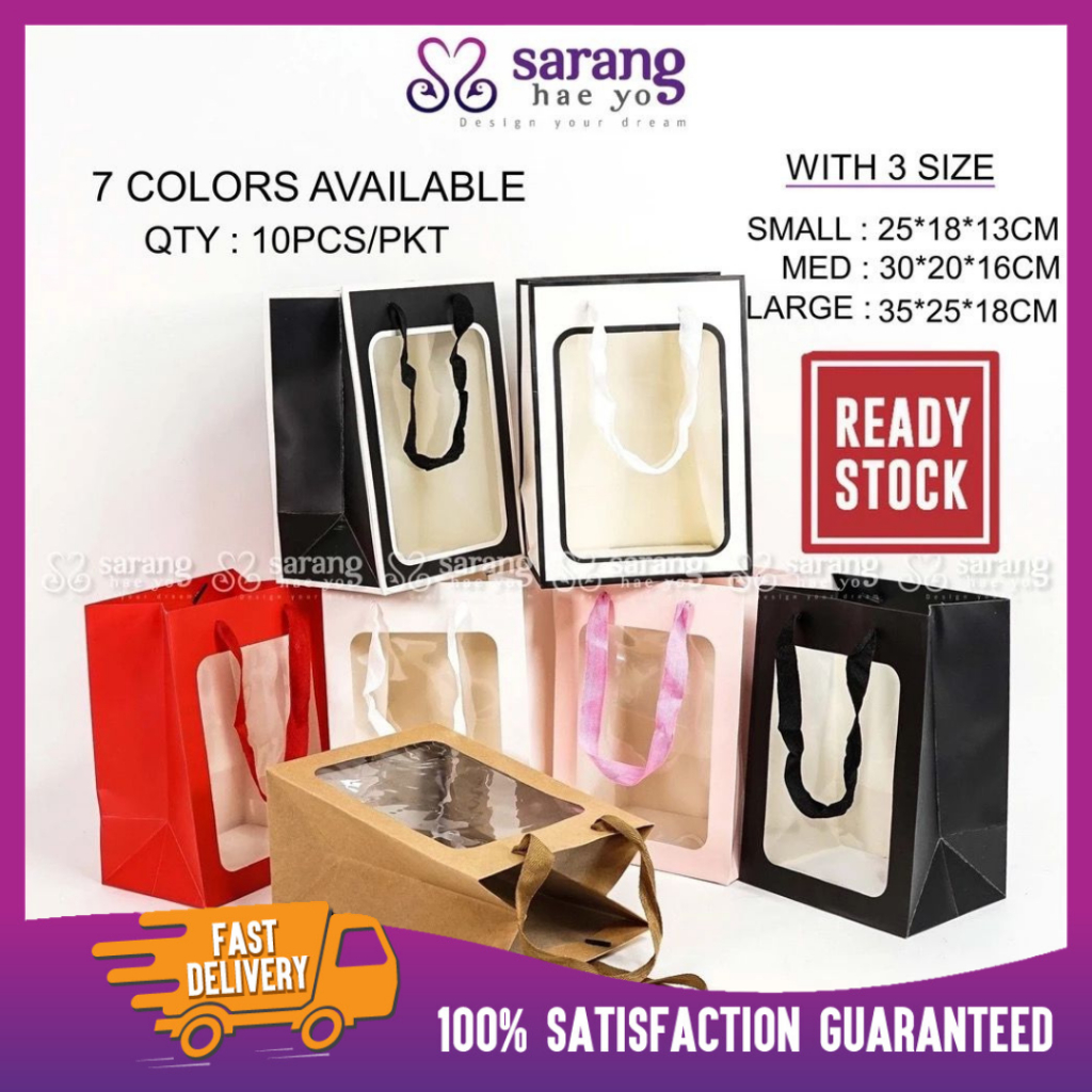 Paper Bag Doorgift Wedding Doorgift Bag Shopping Bag Birthday Goodies Beg Doorgift Murah Teacher Day