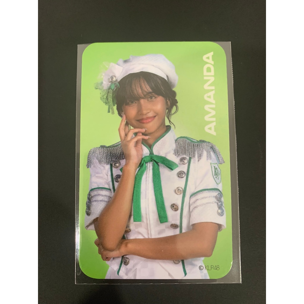 Photocard Amanda KLP48 2024