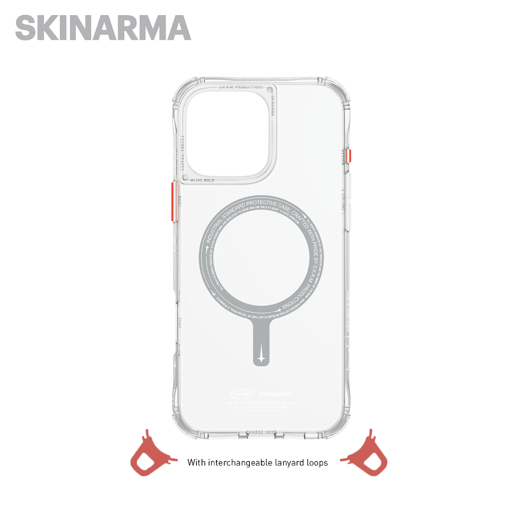 SKINARMA Simao Collection สําหรับ 16 / 16 Pro Series Pro Max Desert Titanium - รูปที่ 6