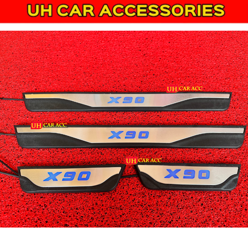 PROTON X90 X-90 LED SIDE STEP SILL จานประตู STEP จาน LED