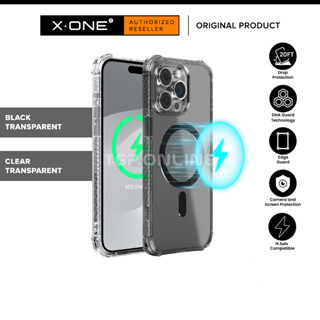 X.one Drop Guard Pro เคสแม่เหล็ก สําหรับ Iphone 15 14 Pro Max / Plus เคสใส กันกระแทก