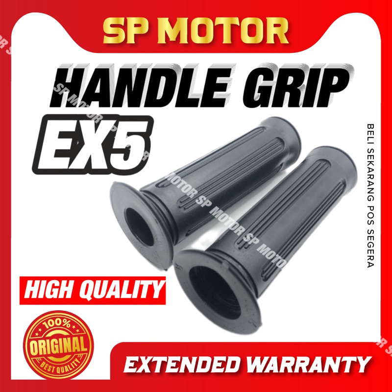 ปลอกแฮนด์ EX5 // SARUNG TANGAN GETAH RUBBER THOTTLE GRIP PEMEGANG EX5DREAM EX5-DREAM EX5 DREAM