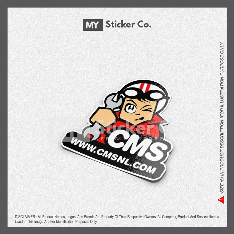 สติ๊กเกอร์ - CMS LCR Honda