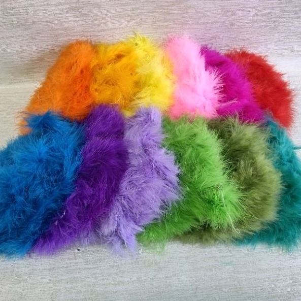 ขนนกสําหรับตกแต่ง Occasion พิเศษ / Bulu Ayam Hiasan*10yds (+-9m)