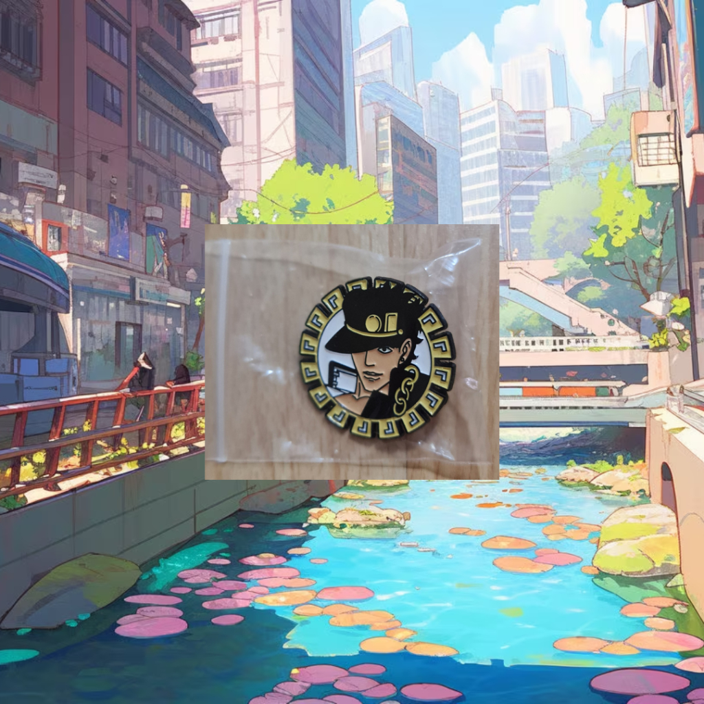 JOJO;S BIZZARE ADVENTURE - JOTARO KUJO ENAMEL PIN