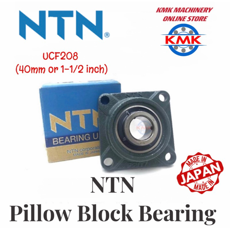 Ucf208 NTN FLANGED PILLOW BLOCK BEARING (40 มม. หรือ 38.1 มม.[นิ้ว]) !!!!!!!!!!!!!!!