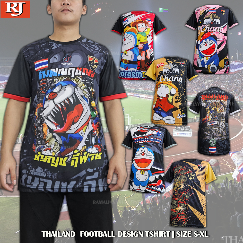 🔥ส-เอ็กแอล🔥 ทีม BAJU BOLA SEPAK DEWASA JERSEY DESIGN TSHIRT การออกแบบฟุตบอล