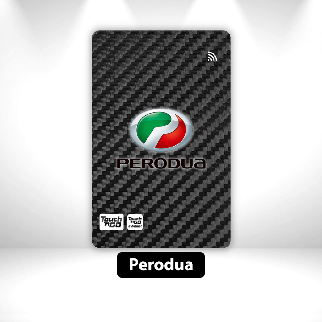 Perodua - สติ๊กเกอร์ TNG สติ๊กเกอร์ NFC Card Skincard Perodua โดย Sticko Animation Touch n Go